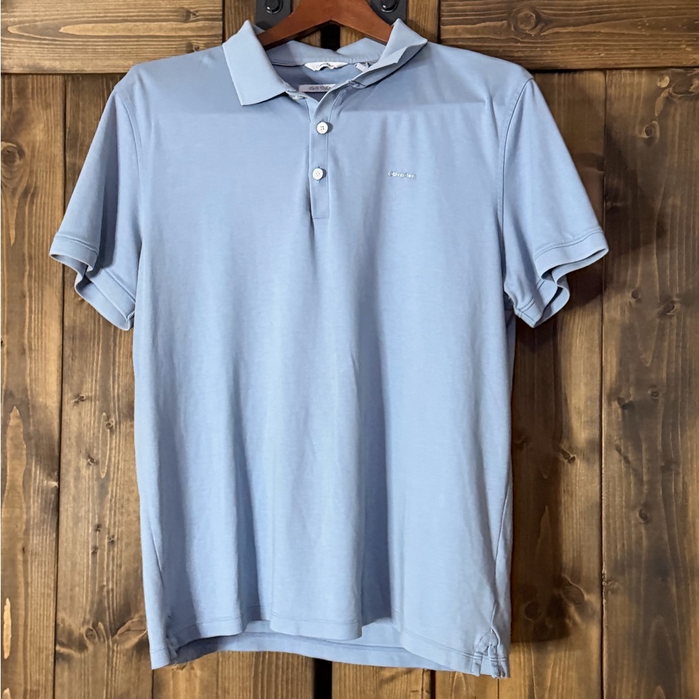 Calvin Klein Sky Blue Polo Shirt